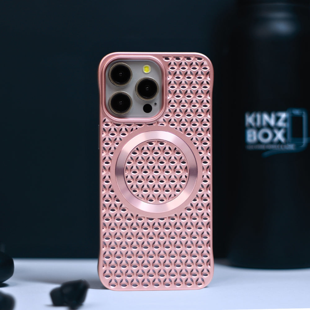 Studded Metal iPhone Case with MagSafe