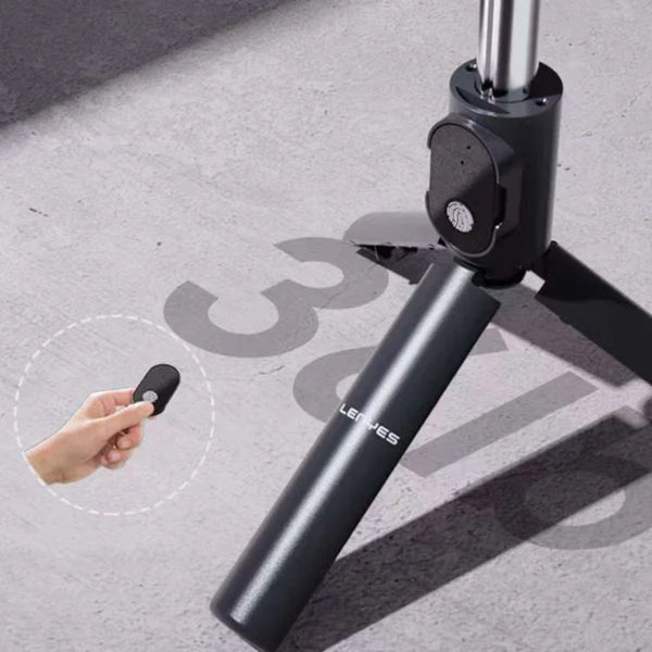 LENYES Tripod & Selfie Stick with Ring Light LPH101