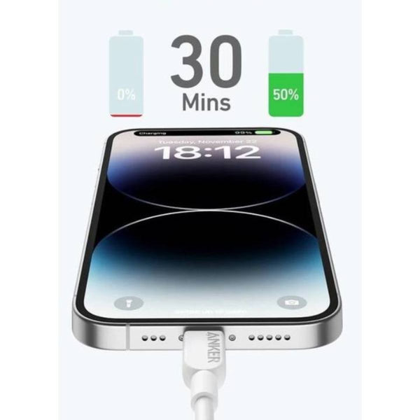 ANKER USB-C to USB-C Cable (3 ft, 240W, braided) A81D5H21