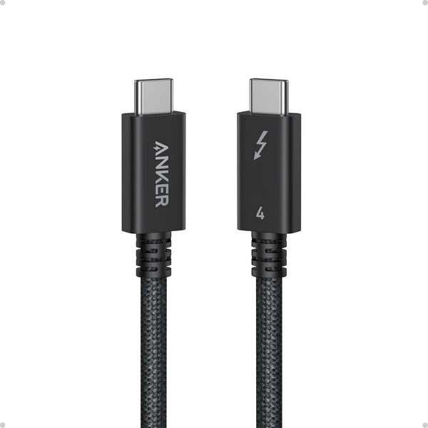 ANKER Thunderbolt 4 Cable Ultra Fast Data Transfer (3.3 ft/ 240W/ Braided) A84N0011