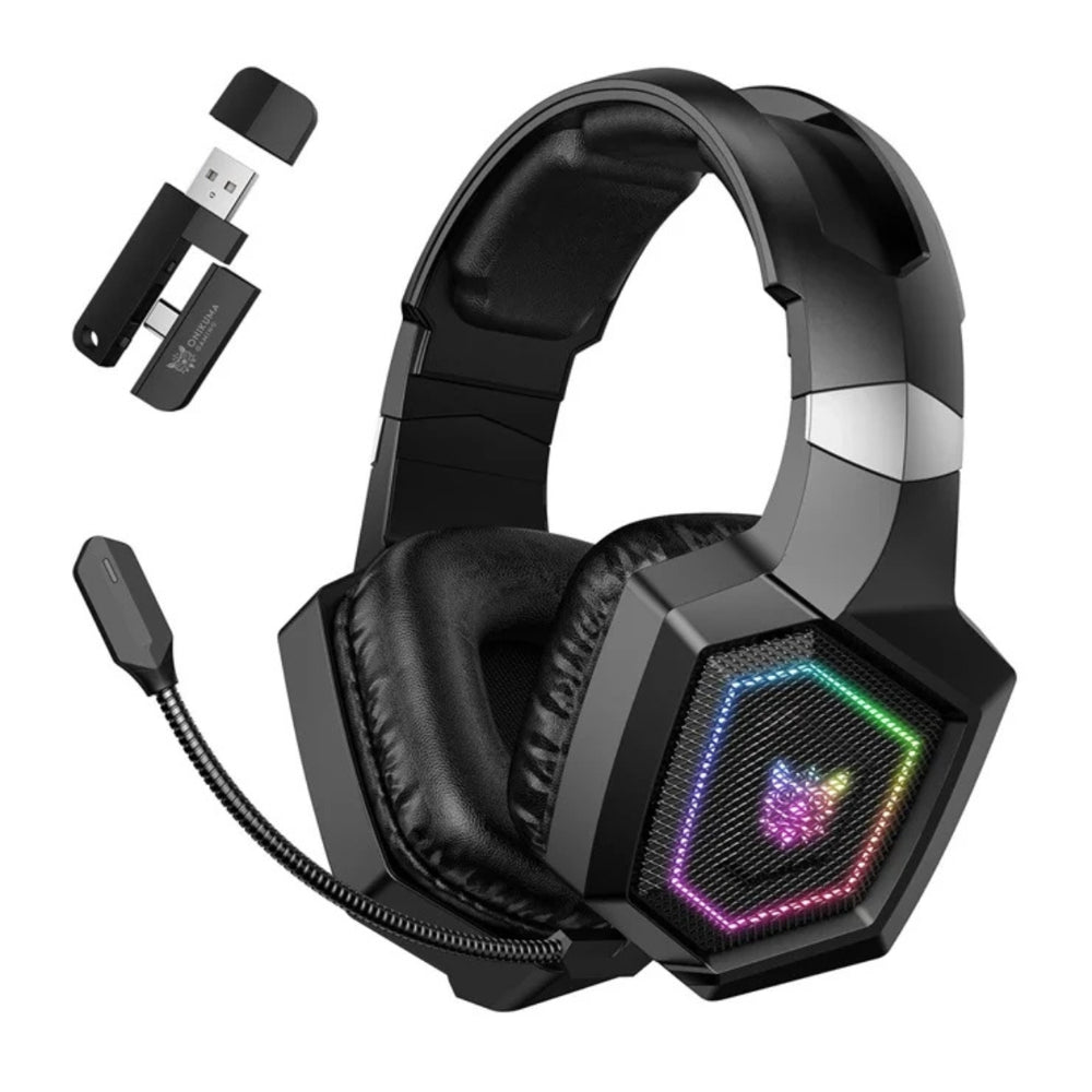 ONIKUMA GT806 Tri-mode Gaming Headset RGB Lighting