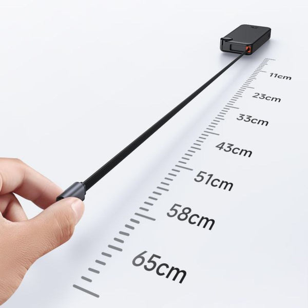 MCDODO MC-3860 22.5W Built-in Retractable Cable Digital Display 10000mAh Power Bank