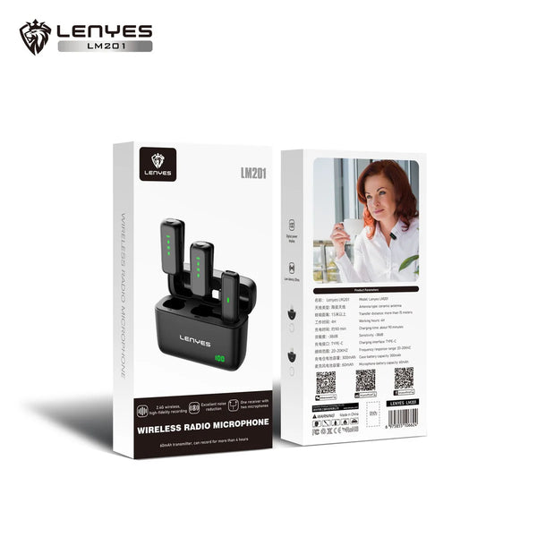 LENYES LM201 Wireless Radio Microphone
