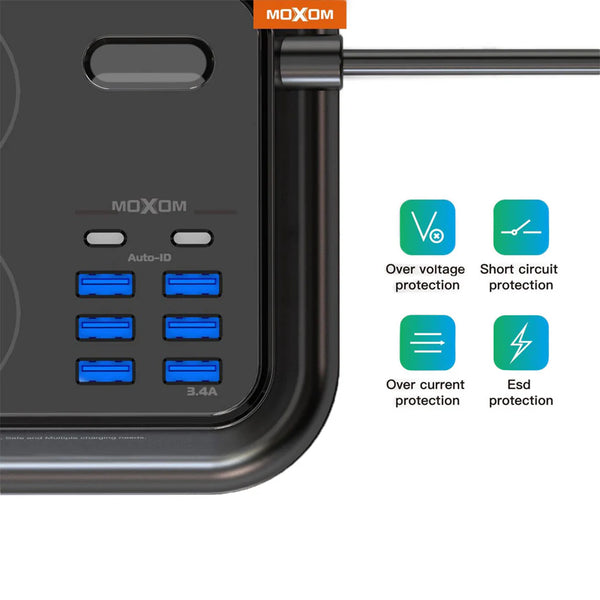 MOXOM MX-ST07 Power Strip