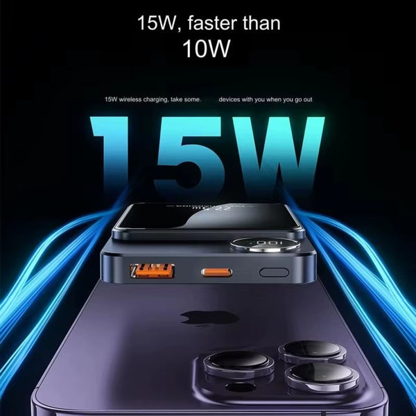 Magnetic 22.5W Wireless Charging Power Bank