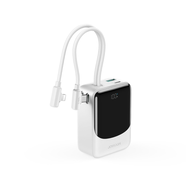 JOYROOM JR-PC1 22.5W Mini Power Bank with Built-in Cables 10000mAh
