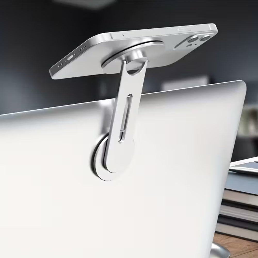Aluminum Alloy MagSafe Flip Phone Laptop Holder