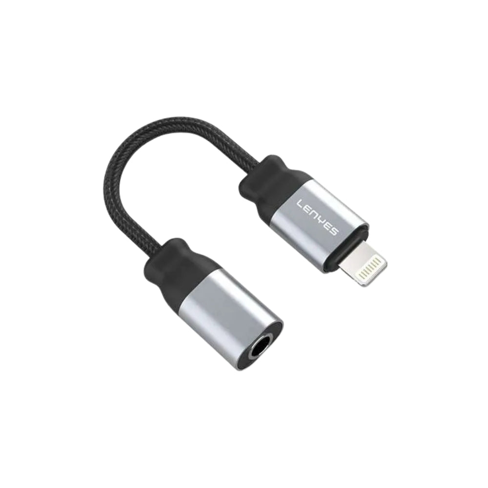LENYES Original Lightning to 3.5mm Audio Adapter