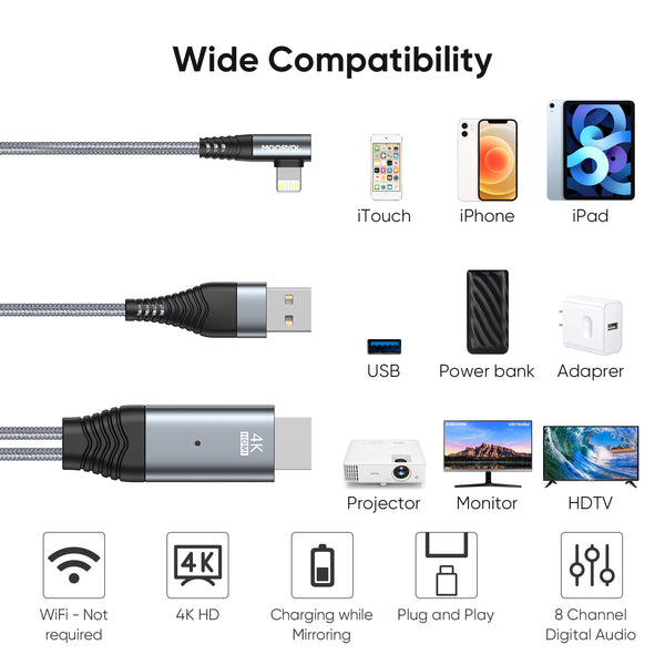 JOYROOM SY-35L1 1 Lightning to HDMI 3m Cable