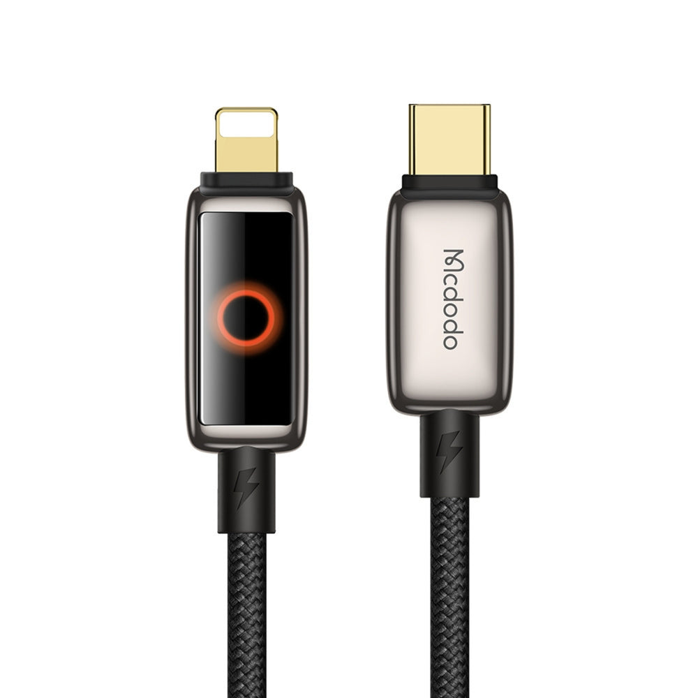 MCDODO CA-6670 Auto Power Off  with Breathing Light LED Display Data Cable