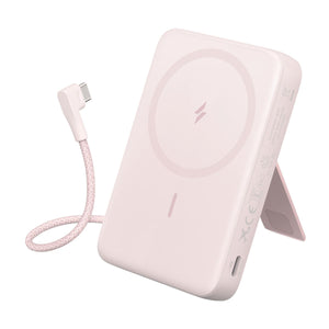 ANKER Power Bank (10K, Magnetic, Built-In USB-C Cable) A1685H31