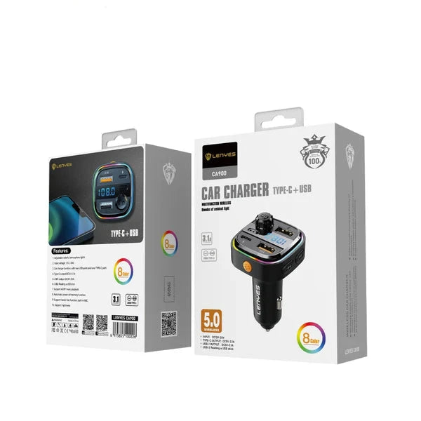 LENYES CA900 Car Charging BT Transmitter