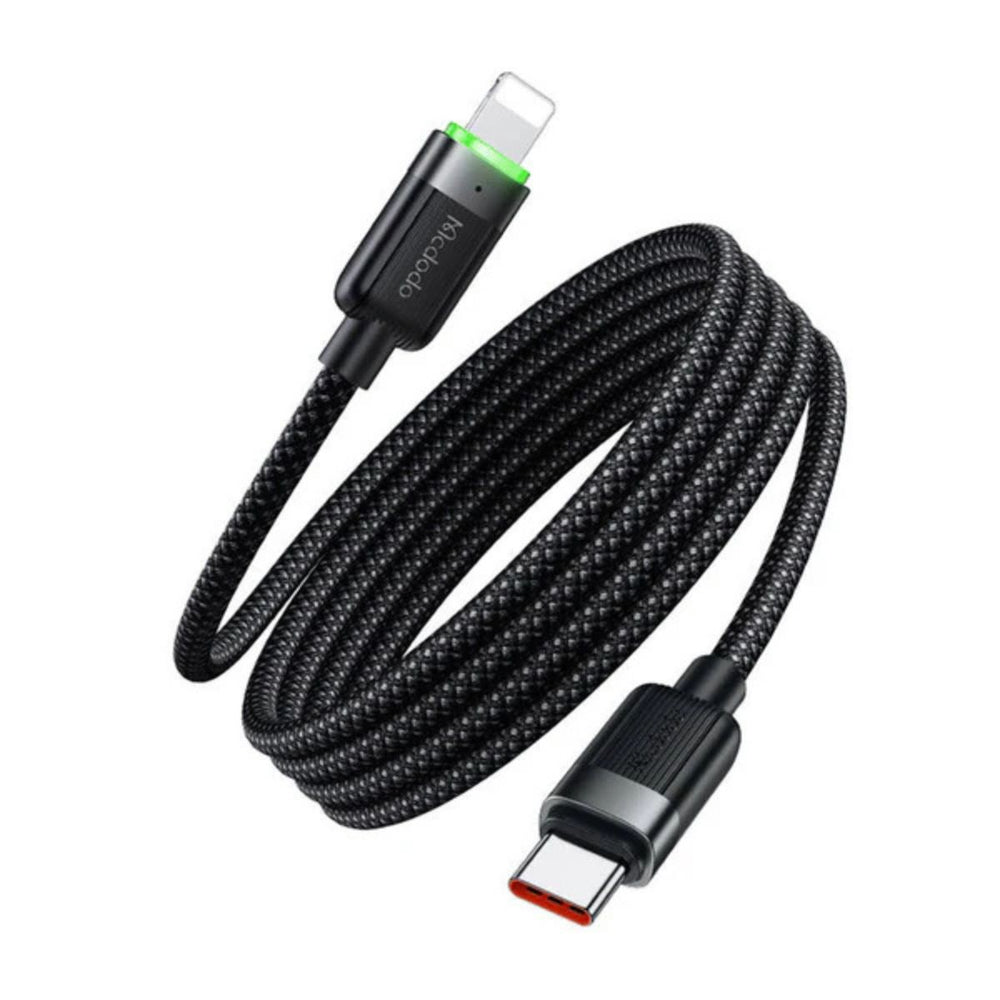 MCDODO CA-2010 USB-C to Lightning 36W Magnetic Self-Winding Data Cable 1.2m