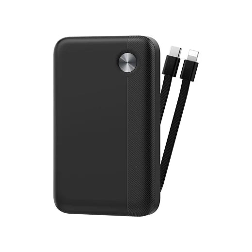 WIWU 22.5W Endurance Built-in Dual Cable Power Bank 10000mAh Wi-P060