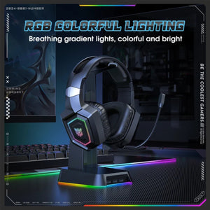 ONIKUMA GT806 Tri-mode Gaming Headset RGB Lighting