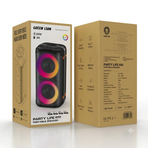 Green Lion Party Life 600 Portable Wireless Speaker