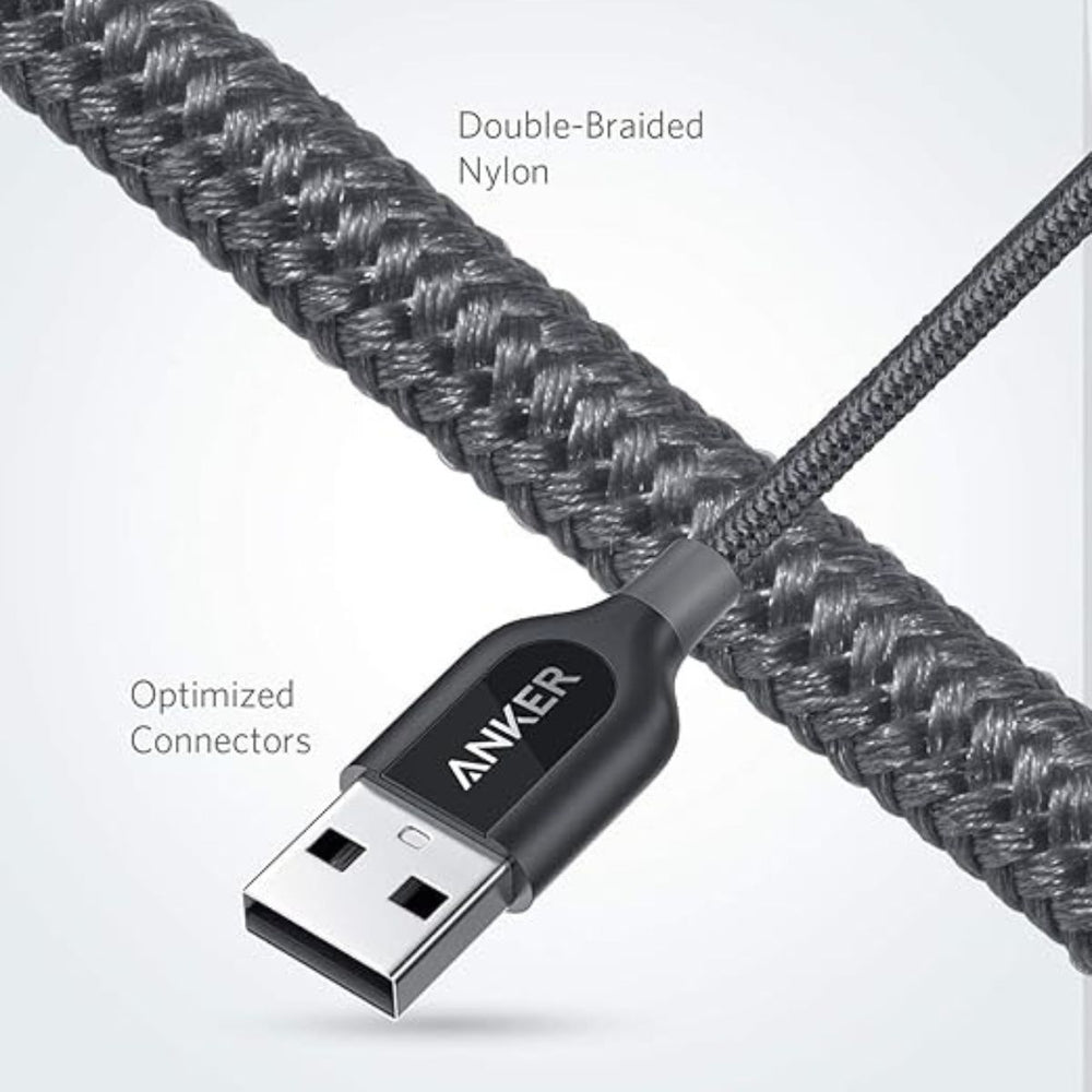 ANKER Nylon USB-C to USB-A 2.0 Cable (6FT) A8173H11