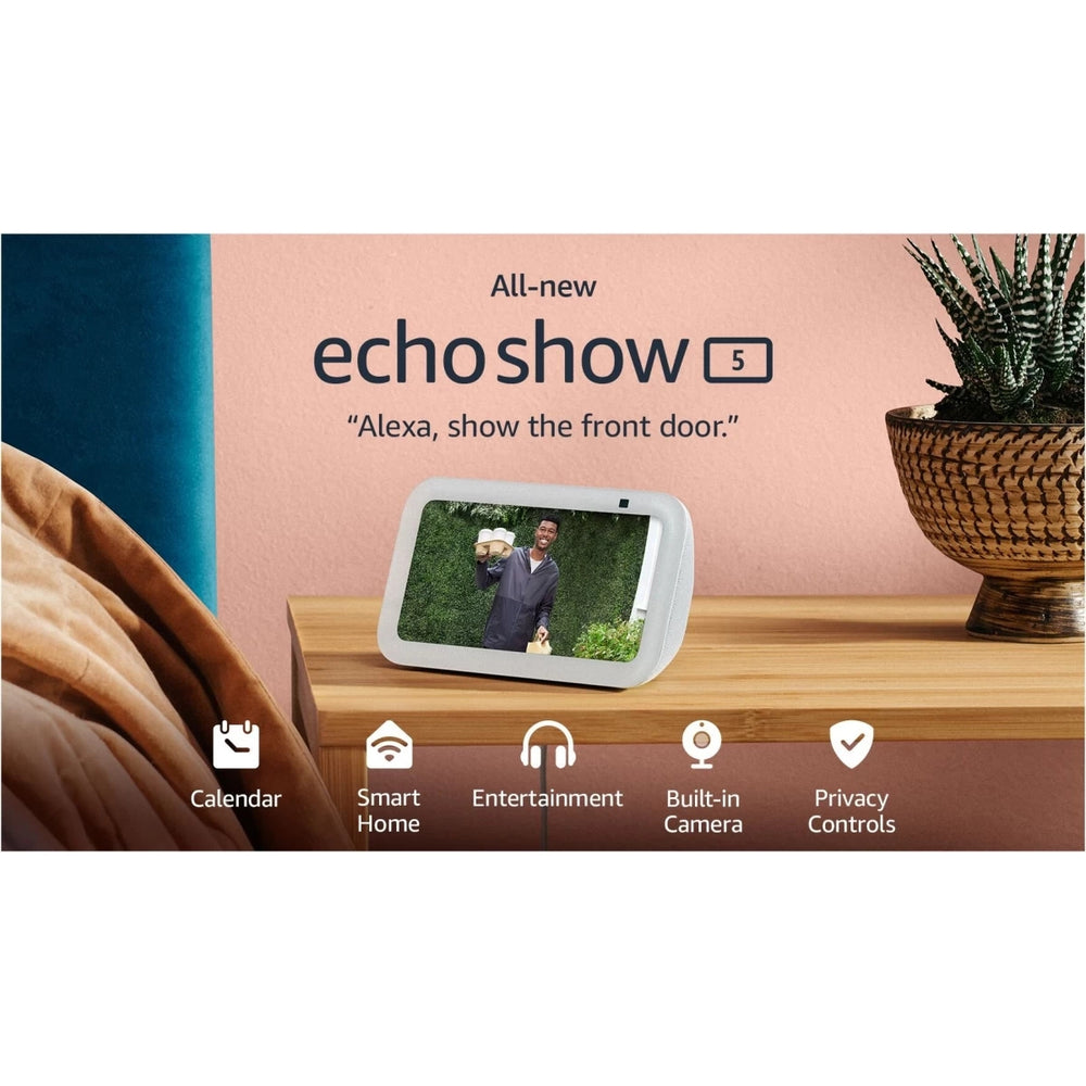 Amazon Echo Show 5 3rd Gen Smart Display with Alexa Glacier