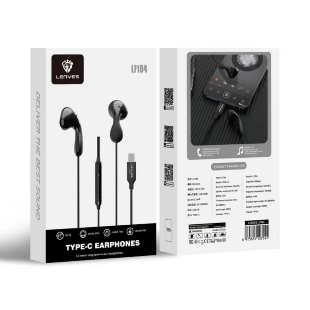 LENYES Type-C Earphones LF104
