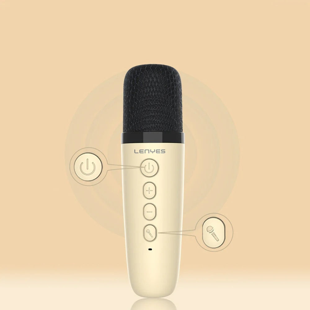LENYES Karaoke Mike and Speaker Set S227