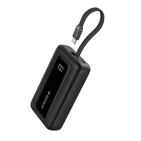 ANKER Power Bank (10K, 30W, Built-In USB-C Cable) Zolo A1688H11