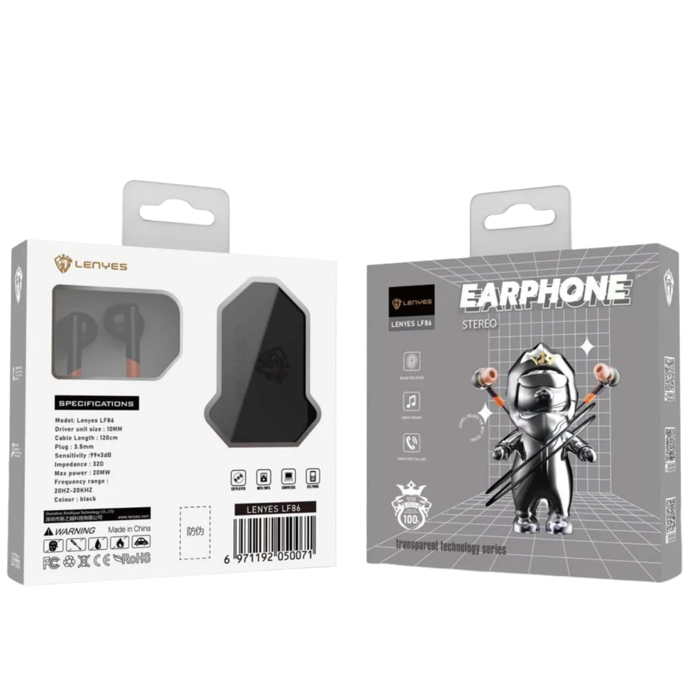 LENYES Wired Earphones LF86