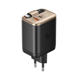 MCDODO CH-4280 40W Digital Display GaN Charger Built-in 65cm retractable