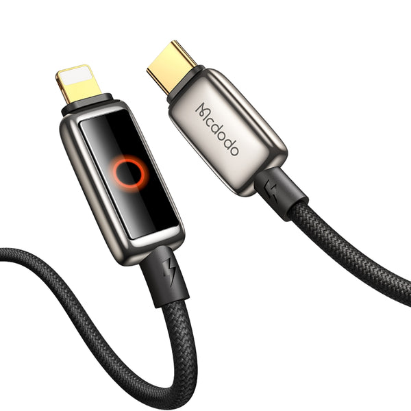 MCDODO CA-6670 Auto Power Off  with Breathing Light LED Display Data Cable
