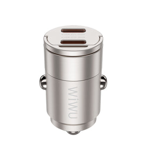 WIWU 30W Nano Dual C Fast Car Charger Wi- QC029