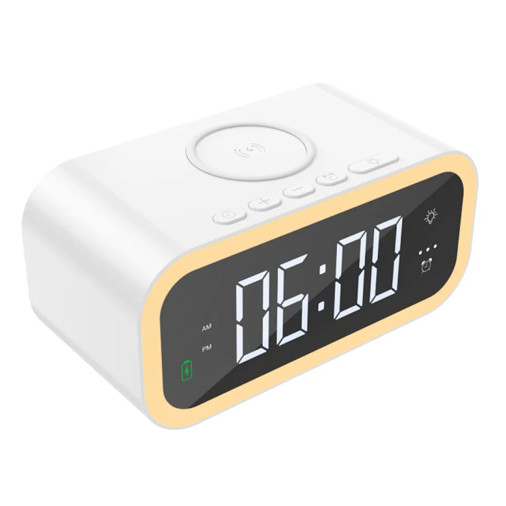 WIWU Wi-W015 2-IN-1 Wireless Charger & Alarm