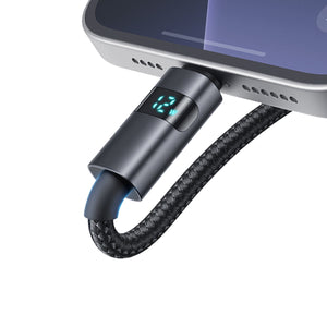 MCDODO CA-6490 Horizontal LED Display USB Data Cable 1.2m