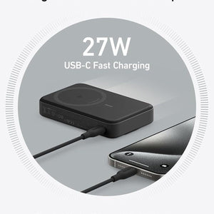 ANKER MagGo 10K Magnetic Power Bank with Qi2 A1654H11