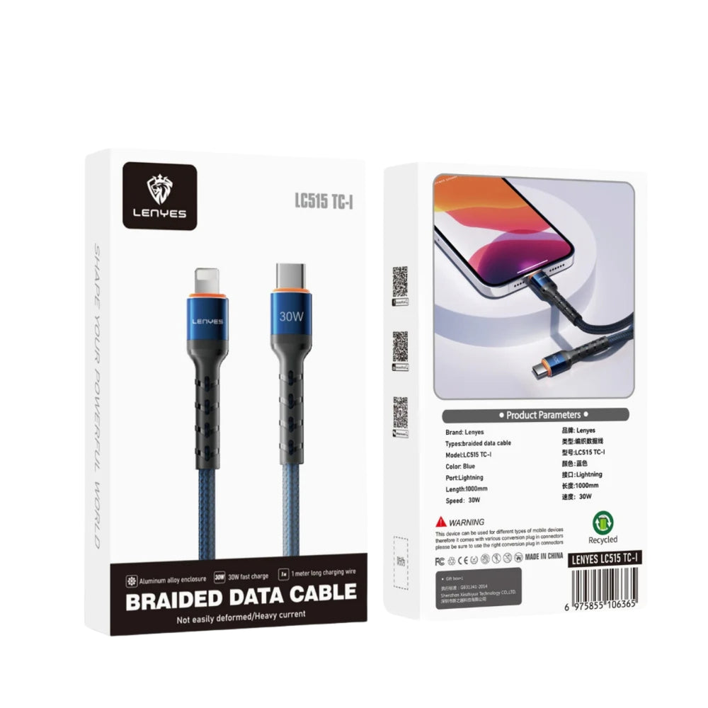 LENYES 60W Fast Charging Cable LC515