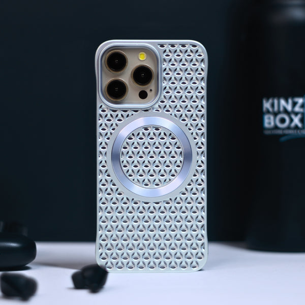 Studded Metal iPhone Case with MagSafe