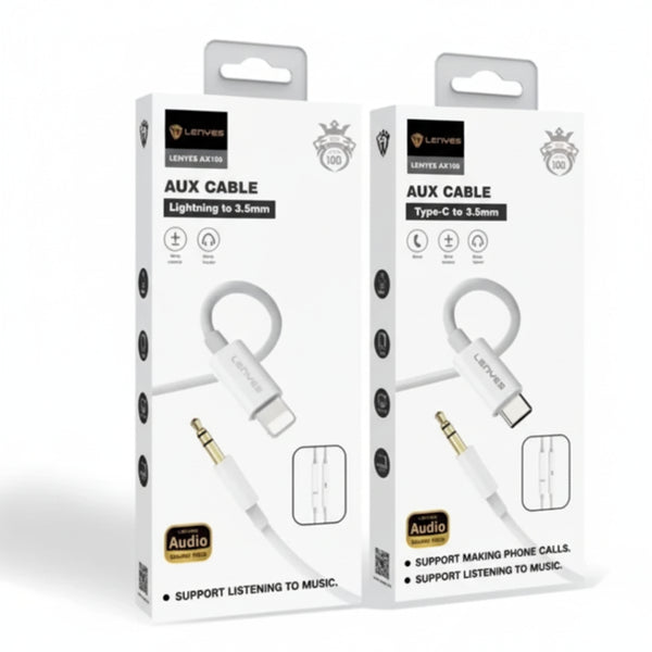 LENYES Type-C to 3.5mm Audio Cable AX106