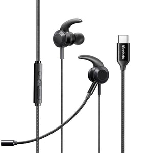 MCDODO HP-1340 Type-C Gaming Wired Earphone with Mic (support iPhone15)