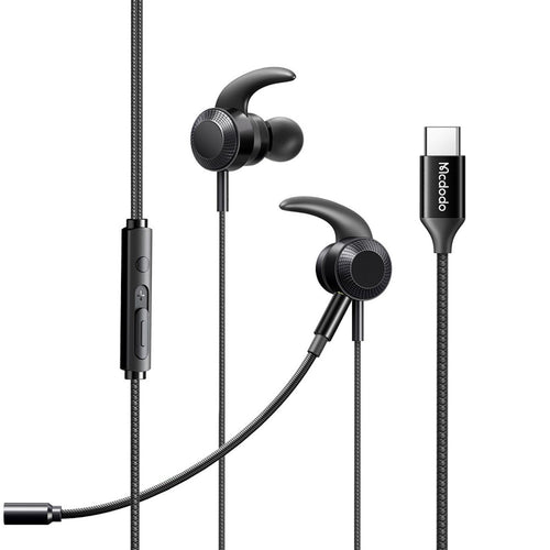 MCDODO HP-1340 Type-C Gaming Wired Earphone with Mic (support iPhone15)