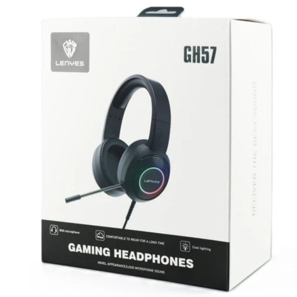 LENYES Wired Gaming Headset with Microphone GH57