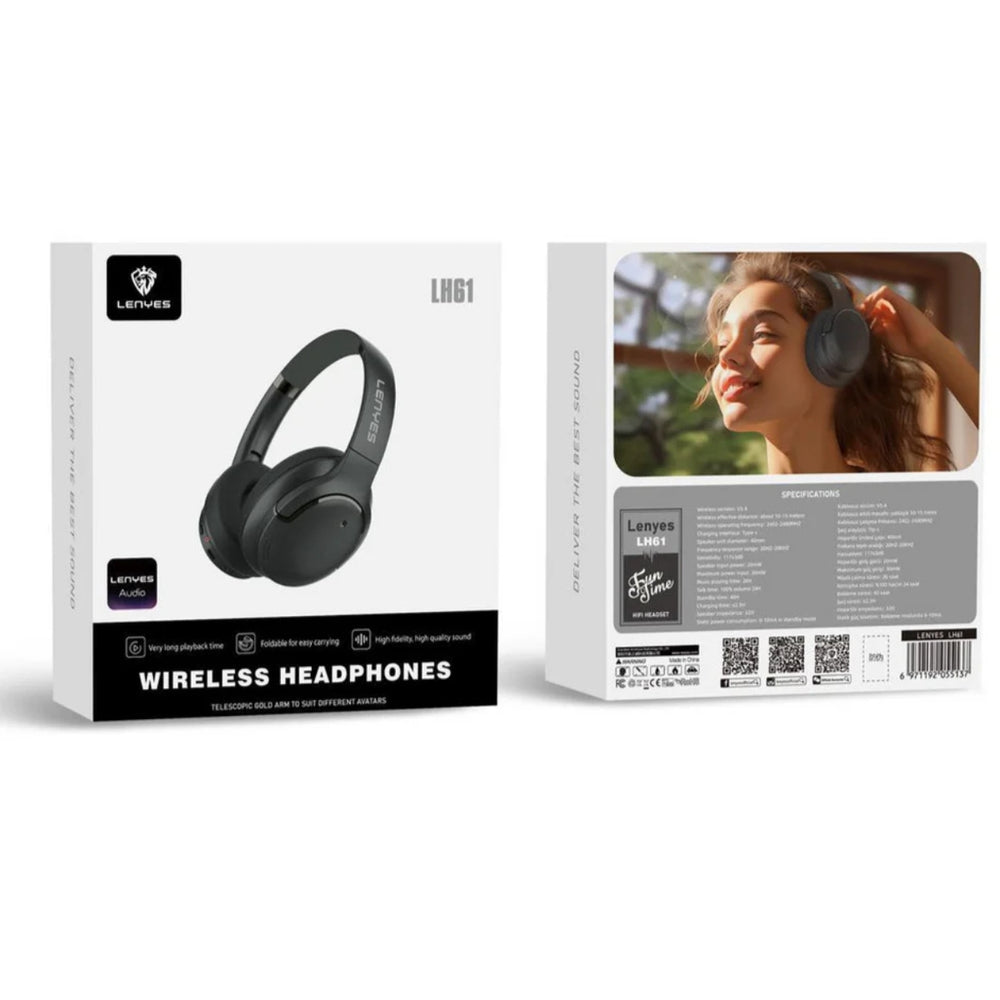 LENYES Wireless Bluetooth Headset LH61