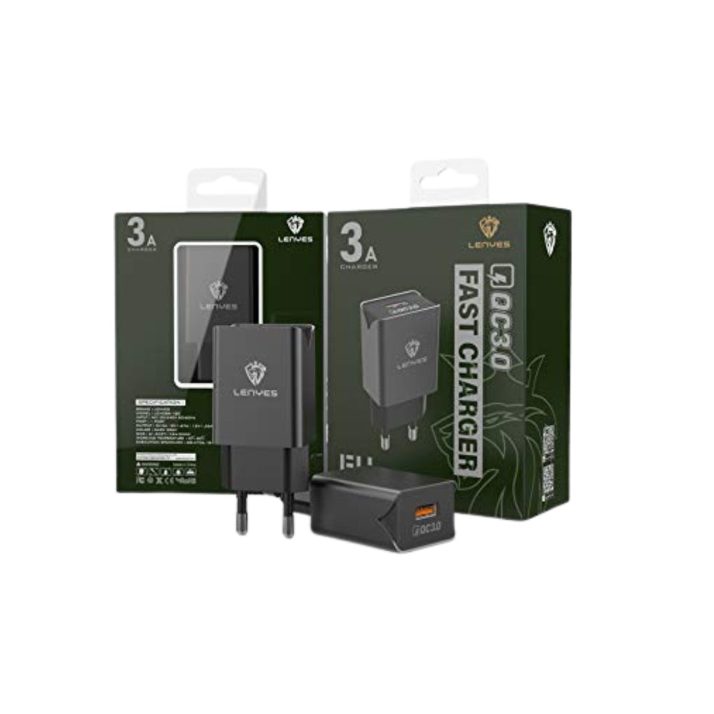LENYES Wall Charger with Type-C/Micro cable LCH086