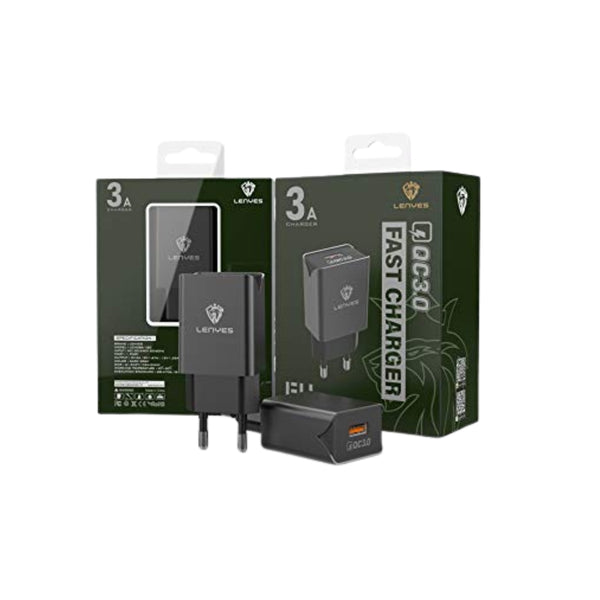 LENYES Wall Charger with Type-C/Micro cable LCH086
