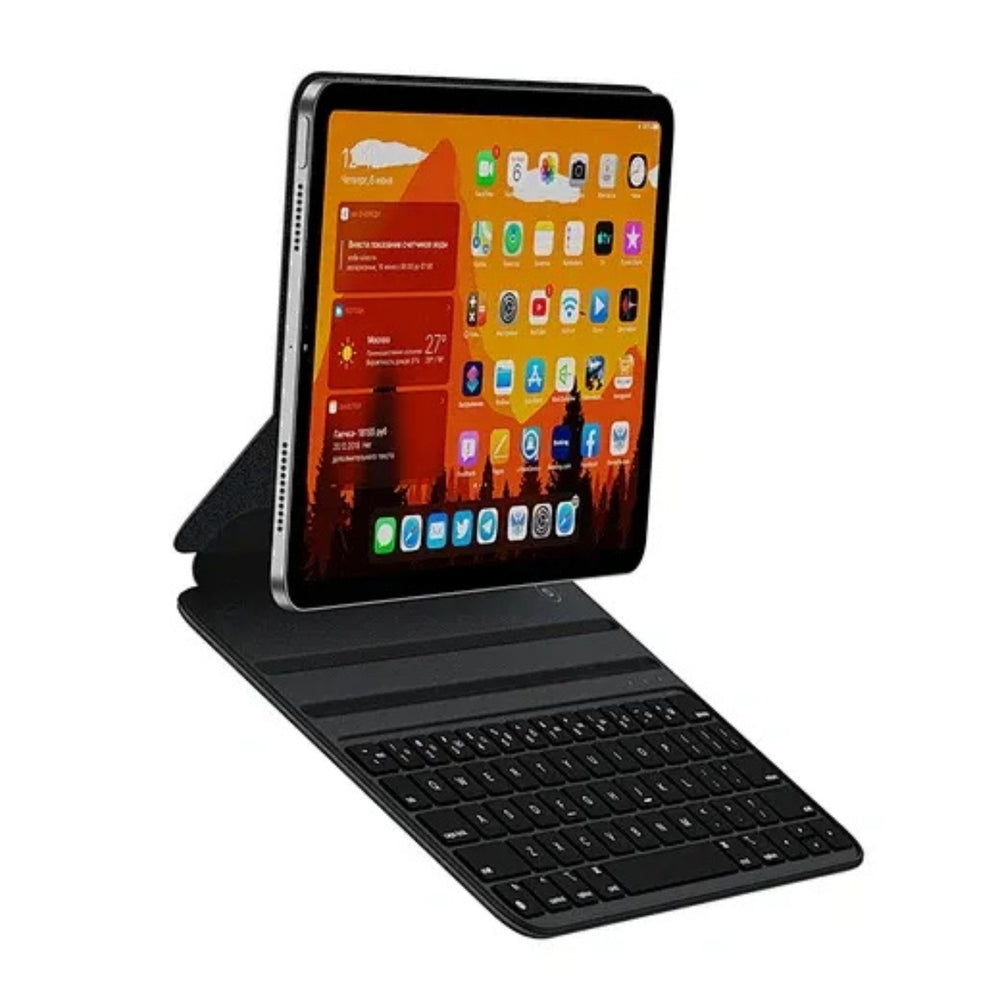 WiWU Ultra thin Smart Magnetic Wireless Keyboard Cover (English & Arabic）