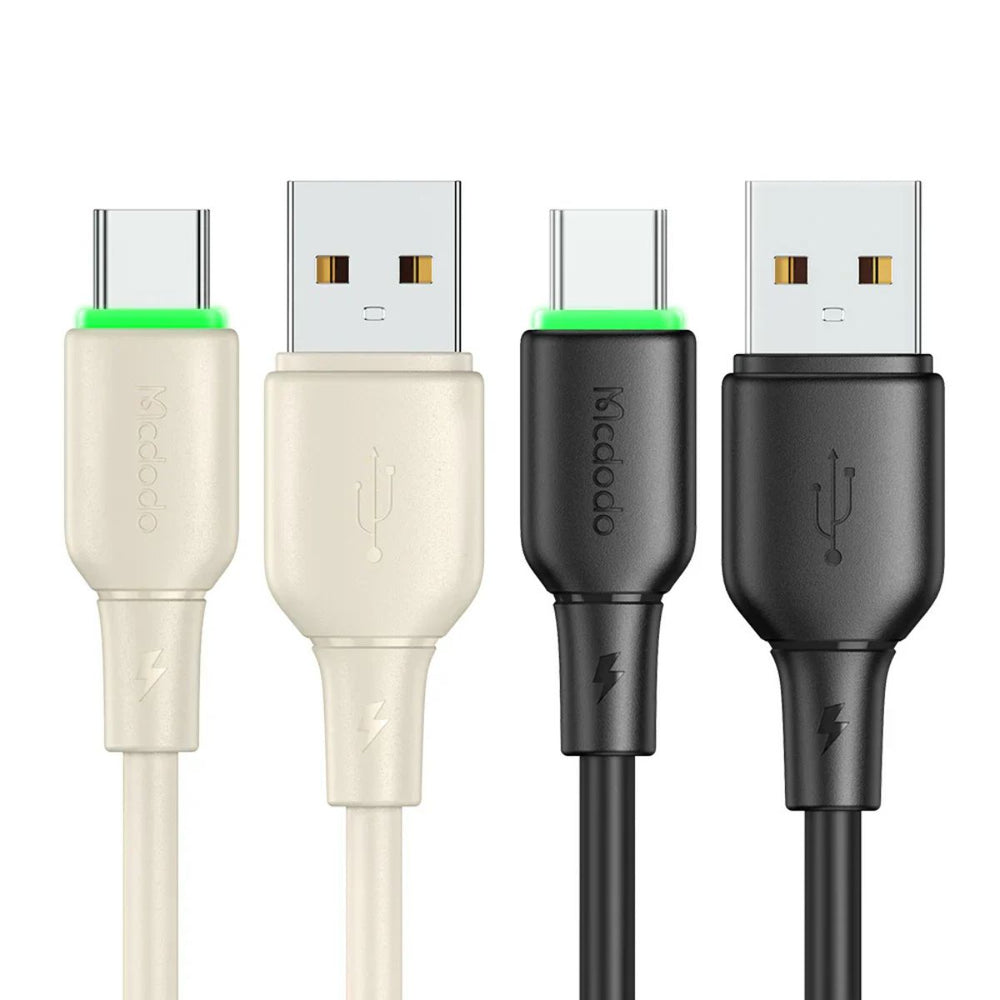 MCDODO CA-4750 Type-C 6A Data Cable with LED Light 1.2