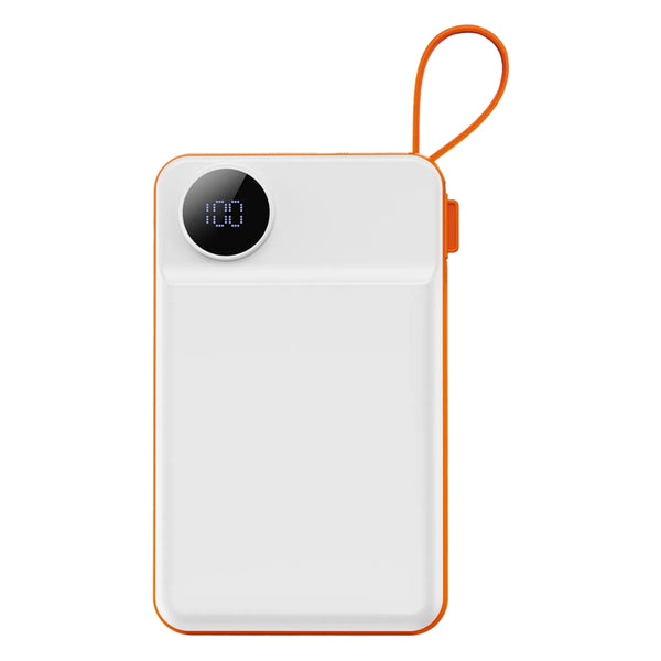 WiWU CORE 22.5W 10,000mAh Power Bank with Built in Cable P007