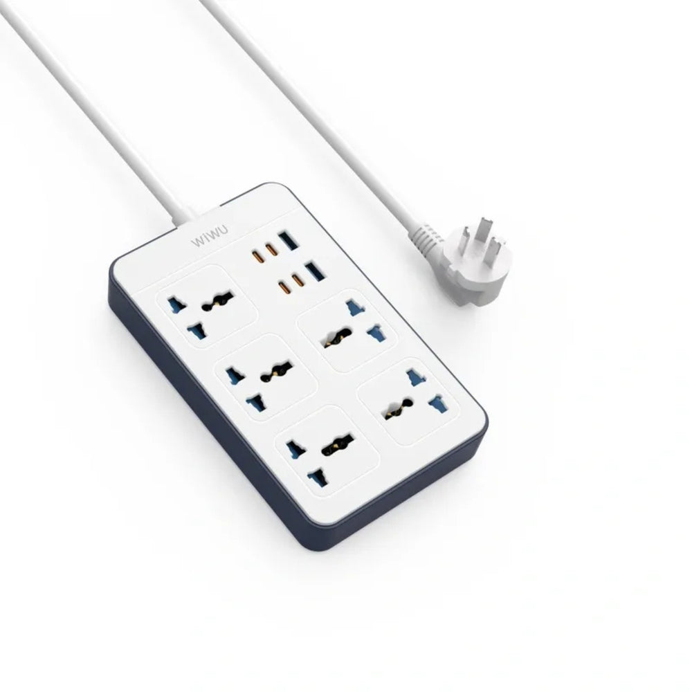 WiWU Wi S006 11 in 1 GaN Power Strip EU 2M (20W)