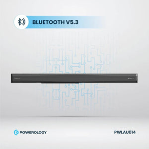 Powerology 5.1CH Home Theater Soundbar with Dolby