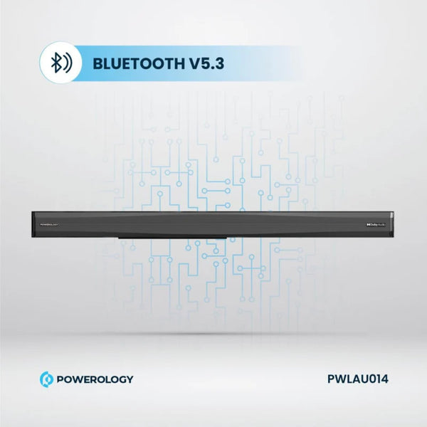 Powerology 5.1CH Home Theater Soundbar with Dolby