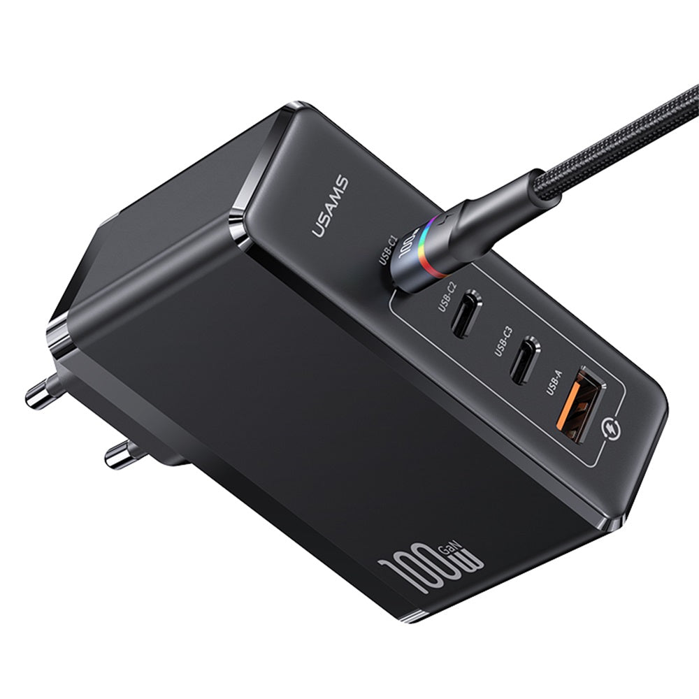 USAMS US-CC163 T50 100W 4 Ports ACCC GaN Fast Charger