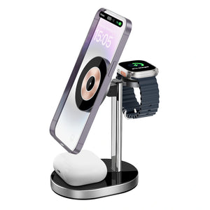 WIWU Wi-W003 3-IN-1 Wireless Charger