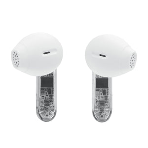 JBL TFLEX 2 True Wireless Noise Cancelling Earbuds Ghost